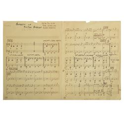 Clancy Sheet Music.