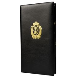 Club 33 Check Cover.