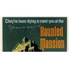 Image 2 : Thurl Ravenscroft Signed "Haunted Mansion" Poster Print.