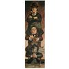 Image 2 : Large "Haunted Mansion" Stretching Portraits Print Set.