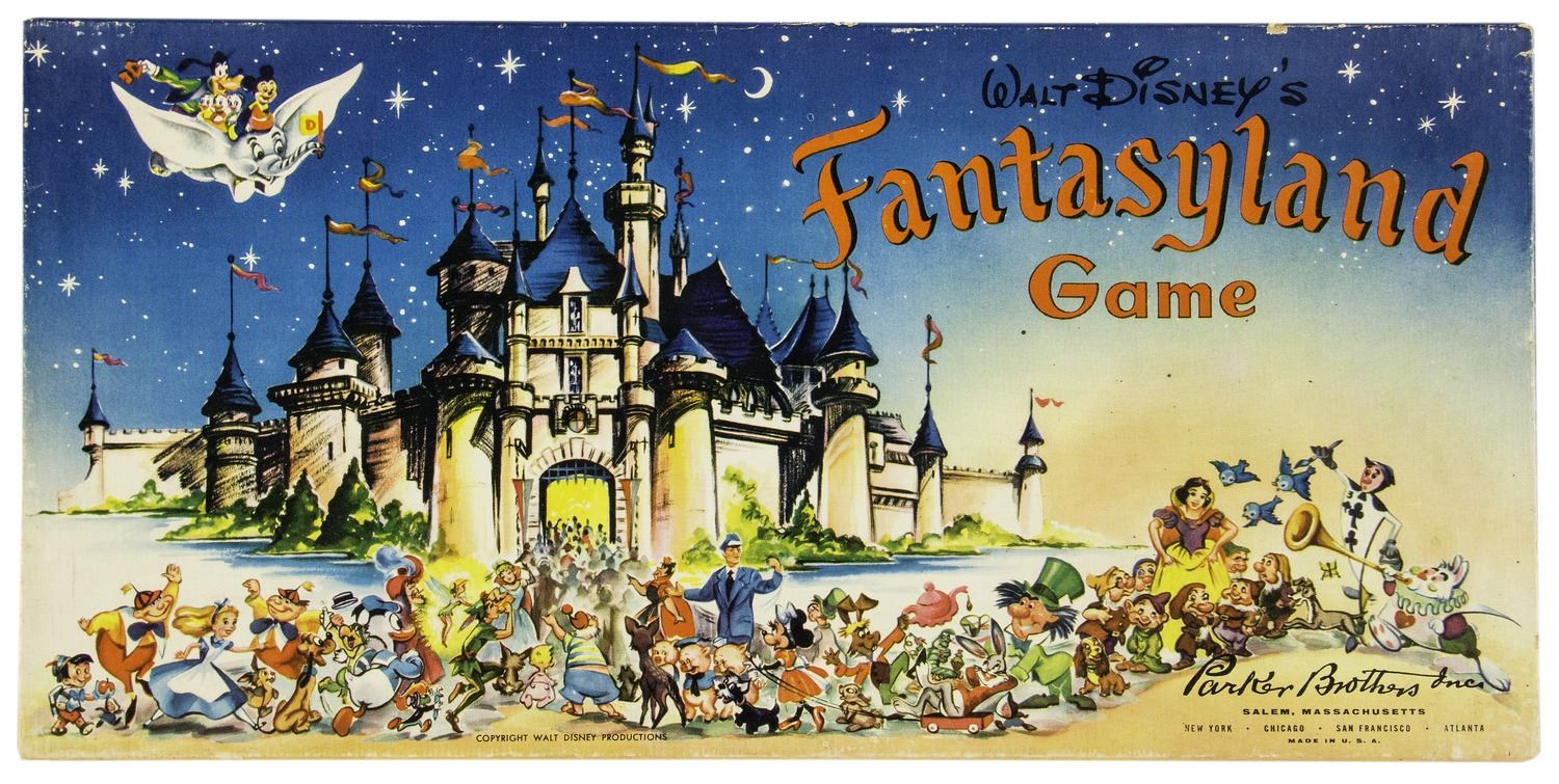 Walt Disney's Fantasyland Game.