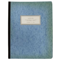 WED "The Living Seas" Document Set.