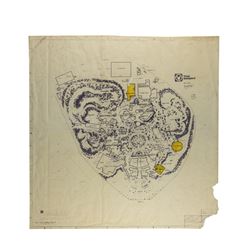Tokyo Disneyland Construction Site Plan.