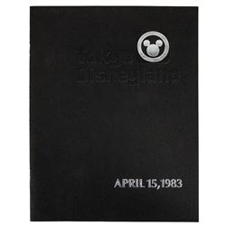 Tokyo Disneyland Opening Day Guidebook.