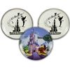 Image 1 : Set of (3) Euro Disney Grand Opening Plates.