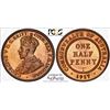 Image 1 : 1917-I Australian Half Penny - PCGS MS 64RB