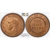 Image 1 : 1938 Australian Half Penny - PCGS MS 64RB
