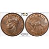 1941(m) Australian Penny - PCGS MS 63BN