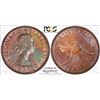 Image 1 : 1960Y.(p) Australian Penny - PCGS MS 65BN
