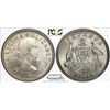 Image 1 : 1953(m) Australian Sixpence - PCGS MS 65
