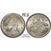 Image 1 : 1958(m) Australian Sixpence - PCGS MS 65+