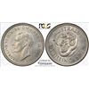 Image 1 : 1938(m) Australian Shilling - PCGS MS 64+