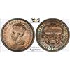 Image 1 : 1927(m) Australian Canberra Florin - PCGS MS 63