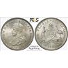Image 1 : 1931(m) Australian Florin - PCGS MS 65