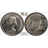 Image 1 : 1953(m) Australian Florin - PCGS MS 64