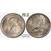 Image 1 : 1954(m) Australian Royal Visit Florin - PCGS MS 64