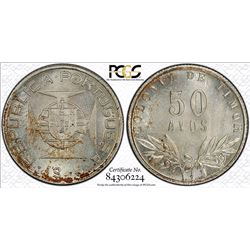 1945 Timor 50 Avos - PCGS MS 66