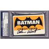 Image 1 : Adam West Signed Slabbed Batman Credit Card
