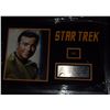Image 1 : Star Trek Framed Limited Edition Fabric Swatch
