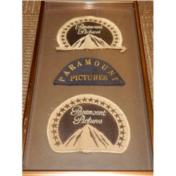 Set of Three Vintage Paramount Pictures Patches