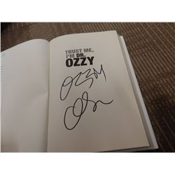 Trust Me I'm Doctor Ozzy Book Signed