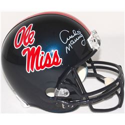 Archie Manning Signed Ole Miss Throwback Full Size Helmet (Radtke COA)