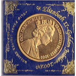 Commemorative - Coin - Great Britain - Golden Jubilee Elizabeth II