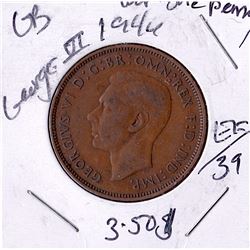 Currency - Coin - Great Britain - 1 Penny