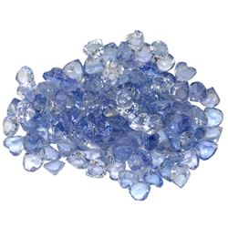 13.64 ctw Round Mixed Tanzanite Parcel