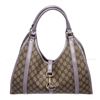 Image 1 : Gucci Beige Crystal Coated Canvas Joy Bardot Tote Bag