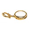 Image 1 : Gucci Gold Tone Horsebit Desk Magnifying Glass