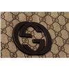Image 5 : Gucci Brown Monogram Coated Canvas Leather Trim Laptop Case