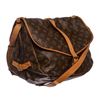 Image 3 : Louis Vuitton Monogram Canvas Leather Saumur 35 cm Messenger Bag