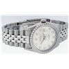 Image 3 : Rolex Stainless Steel Diamond DateJust Men's Watch