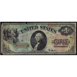 1869 $1 Rainbow Legal Tender Note