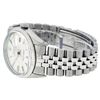Image 4 : Rolex Mens Stainless Steel Silver Index Datejust Wristwatch