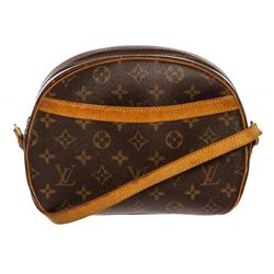 Louis Vuitton Monogram Canvas Leather Blois Crossbody Bag