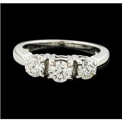 18KT White Gold 1.00 ctw Diamond Ring