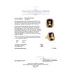 Image 5 : 15.20 ctw Ametrine And Diamond Ring - 14KT Yellow Gold