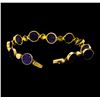 Image 4 : Lapis Lazuli Bracelet - 14KT Rose Gold