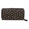 Image 1 : Gucci Brown Monogram Coated Canvas Long Zippy Wallet