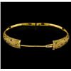 Image 3 : 14KT Yellow Gold Bangle Bracelet