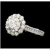 Image 1 : 3.57 ctw Diamond Ring - 14KT White Gold