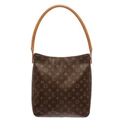 Louis Vuitton Monogram Canvas Leather Looping GM Shoulder Bag