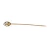 Image 2 : Stick Pin - 10KT Yellow Gold