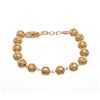 Image 1 : Chanel Gold Choker Ball Necklace