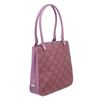 Image 3 : Salvatore Ferragamo Purple Embossed Leather Shoulder Handbag