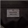 Image 8 : Gucci Black Canvas Leather GG Logo Jackie Shoulder Bag