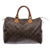 Image 1 : Louis Vuitton Monogram Canvas Leather Speedy 30 cm Bag