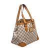 Image 2 : Louis Vuitton Damier Azur Canvas Leather Hampstead PM Bag